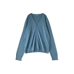 UNITED COLORS OF BENETTON　デザインカーディガン　くすみ