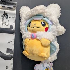 ピカチュウ # ぬいぐるみ #メガヤドランのポンチョ #ピカチュウ