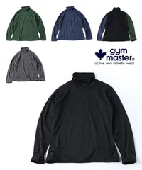 gym master コンフィーテック リバーシブルタートルネック グレー G621732 メンズ レディース 長袖 インナー 秋冬のサムネイル