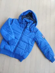 Tommy Hilfiger トミーヒルフィガー キッズ ダウン アウター 青 12