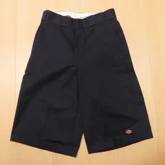 )417★ 美品 Dickies ディッキーズ ルーズフィット ワークショーツ ハーフパンツ 42283DN ダークネイビー w28