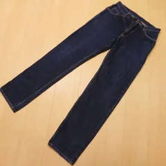 )412★ EDWIN エドウイン ★ 日本製 1983 ストレート デニム ジーンズ パンツ w32 インディゴ 色濃いめ 古着