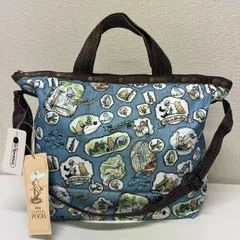 新品　未使用　レスポートサック大　容量ショルダーバッグ　ディズニー　プーさん
