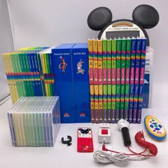 メインプログラム＋ストレートプレイ＋ミッキーメイト　ディズニー英語システム　1103181