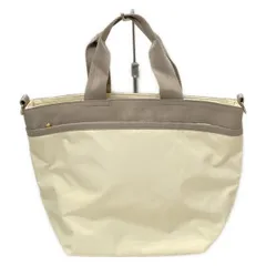 LESPORTSAC(レスポートサック) ハンドバッグ美品  - アイボリー×ベージュ