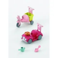 【新品】シルバニアファミリー 家具 三輪車・くるまセット カ-216
