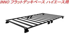 (JPロジ発送) INNO フラットデッキベース ハイエース用【XL502】