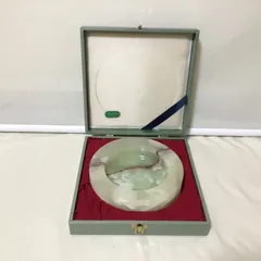 ★359 未使用 大理石 灰皿 昭和レトロ タバコ 煙草 オブジェ インテイリア