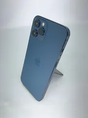 【中古・レンズ割れ有】iPhone 12 ProMax 128GB パシフィックブルー simロック解除済