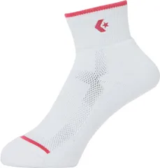 コンバース CONVERSE バスケット クッションソックス 靴下 くつ下 ソックス ニューアンクル丈 バスケ バスケットボール JBA ユニホーム規則対応 チーム 部活 練習 試合 メンズ レディース  CB131052 1162 ホワイト×マゼンタ