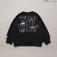 TOMICA×BREEZE グラフィックトレーナー BREEZE J511885　チャコール　トミカ