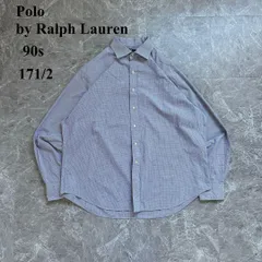90s【Polo by Ralph Lauren】ポロバイラルフローレン（XL相当）ポニー無しシャツ＊REGENT＊チェック