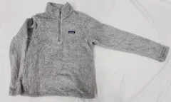 patagonia パタゴニア ハーフジップフリース レディースM相当 グレー fg1202-19