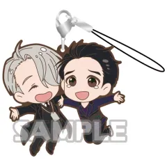 【中古】ストラップ(キャラクター) 勇利＆ヴィクトル 「ユーリ!!! on ICE ラバーストラップDUO」