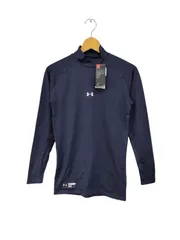 アンダーアーマー◆メンズ UA コールドギア コンプレッションインナー 裏起毛 ネイビー