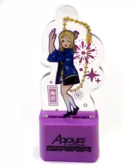 【中古】キーホルダー・マスコット(キャラクター) 小原鞠莉 ぴっかぴかアクリルキーホルダー 「ラブライブ!サンシャイン!! Aqours 2nd LoveLive! HAPPY PARTY TRAIN TOUR」