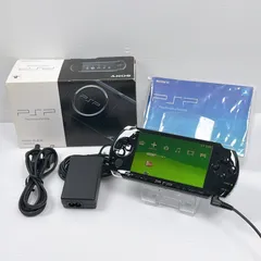 PSP 3000 ピアノブラック 画面美品 遊べるセット 動作確認済み FW6.61 後期型モデル ソニー プレイステーション ポータブル SONY PlayStation Portable psp