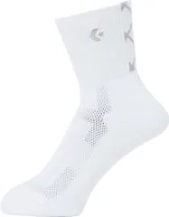 コンバース CONVERSE バスケット クッションソックス 靴下 くつ下 ソックス ミドル丈 バスケ バスケットボール JBA ユニホーム規則対応 チーム 部活 練習 試合 メンズ レディース  CB131051 1115 ホワイト×グレー