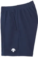 デサント DESCENTE バレーボール  バレーボールパンツ プラクティスパンツ ショートパンツ ハーフパンツ ゆったりシルエット ストレッチ性 部活 練習 トレーニング メンズ レディース ジュニア  DSP1600B NVY ネイビー×ホワイト