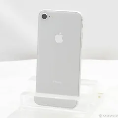 〔中古品〕 iPhone8 64GB シルバー MQ792J／A SIMフリー【344】