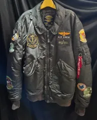 アルファ インダストリーズ MA-1 ワッペン パイロットジャンパー