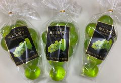 寒天玉ゼリー　シャインマスカット3個