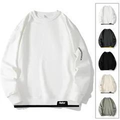 トレーナー メンズ トップス クルーネック スポーツ スウェット ファッション 秋 秋物 10代 20代 30代 新作