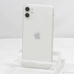〔中古品〕 iPhone11 64GB ホワイト MWLU2J／A SIMフリー【371】