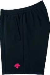 デサント DESCENTE バレーボール  バレーボールパンツ プラクティスパンツ ショートパンツ ハーフパンツ ゆったりシルエット ストレッチ性 部活 練習 トレーニング メンズ レディース ジュニア  DSP1600B BPK ブラック×ピンク