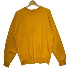 SCHOTT マスタードイエロー スウェット トレーナー Mサイズ - メルカリ