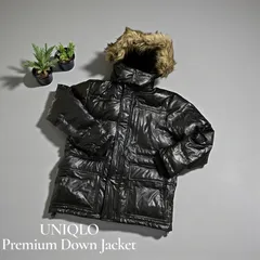 UNIQLO ユニクロ プレミアムダウンジャケット 3WAY ブラック Lサイズ　premium jacket メンズファッション