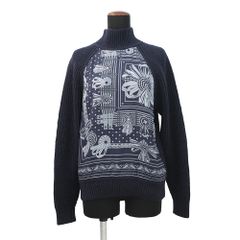 新作品 エルメス HERMES ツイルレーヌカーディガン シルクセーター