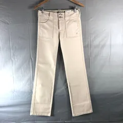 バーバリーロンドン BURBERRY LONDON パンツ チノパン ロゴ刺繡 ロゴボタン 36サイズ ベージュ 978896