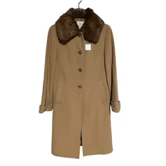 ZM1629 KUMIKYOKU クミキョク 組曲 コート ジャケット アウター ウール 羊毛 ブラウン キャメル カーキ レディース 2