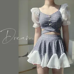 レディース ビキニ 2点セット セパレート水着 日焼け防止 パッド付き 体型カバー 海水浴 リゾート 温泉向け 20代 30代 40代対応 kong#