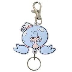 【メール便】ポケットモンスター キーリング ラバーリールキーホルダー テブリム ポケモン エスケイジャパン 鍵ホルダー キャラクター グッズ のサムネイル