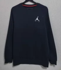 S ) ナイキ ジョーダン ブラック 起毛 スウェット