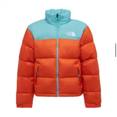 THE NORTH FACE 1996 レトロ ヌプシ ミントオレンジ M