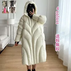 ダウンジャケット レディース ロング丈 暖かい 防寒 防風 保温 フード付き おしゃれ 秋 冬服 ダウン90％ カラーバリエーション 通勤用 デイ