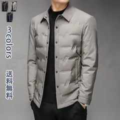 ダウンジャケット メンズ アウター 冬服 軽量 防寒 暖かい ファッション 防風 保温 無地 アウトドア レジャー 登山 キャンプ お出掛け デー