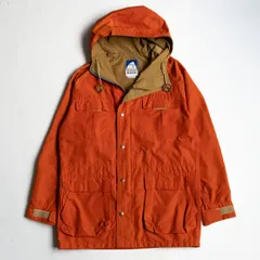 【美品】Sierra Designs 【USA製 60/40クロス マウンテンパーカー】 S オレンジ ジャケット シエラデザイン 25111226