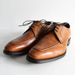 【試着のみ美品】REGAL【Uチップ レザーシューズ】25cm リーガル 革靴 ブラウン 25111227