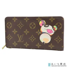 LOUIS VUITTON ルイヴィトン LV M61729 村上隆 ポルトモネジップ モノグラム ウォレット 長財布 M3828