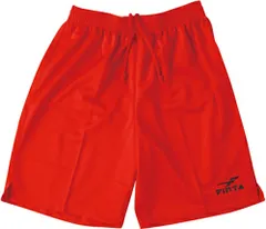 フィンタ FINTA サッカー ゲームパンツ ズボン ハーフパンツ ショートパンツ 半ズボン 短パン 大人用 ひも付き 定番 トレーニング 練習 試合 学生 社会人 お揃い チーム 着替え  FT5038 071 レッド×ブラック