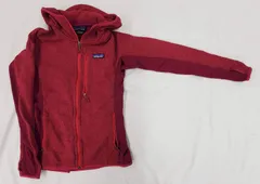patagonia パタゴニア フリースフーディ R2相当 レディースS マゼンタ fg1203-1