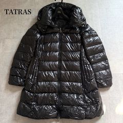 極美品 TATRAS BABILA タトラス バビラ ダウンコート Aライン ブラック