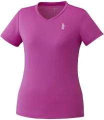 ゴーセン GOSEN テニス レディース ゲームシャツ 半袖ゲームシャツ 半袖 半袖Tシャツ ショートスリーブ 部活 チーム クラブ サークル 練習 吸汗速乾  T1965 81 ピンク