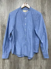 nano universe ナノユニバース 綿100％ シャツ sizeS/XL/青 ■◇ レディース