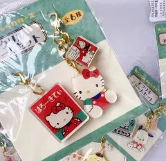 サンリオ ハローキティ レトロ アクリル キーホルダー チャーム セット