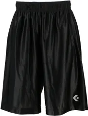 コンバース CONVERSE バスケット Jr.プラクティスパンツ ポケット付 キッズ ジュニア ハーフパンツ ショートパンツ プラパン ミニバス バスケ バスケットボール チーム 子供 子ども  CB491830 1900 ブラック